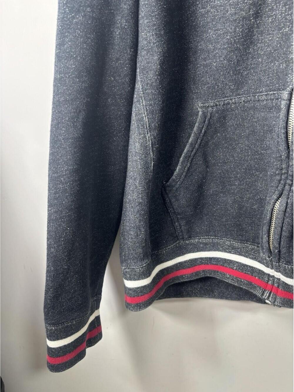 Hudsons Bay Canada Men's L Olympic Hoodie Sweatshirt Grey - Picture 5 of 14